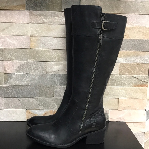 Born Fannar Leather Knee High Boot - Picture 3 of 16